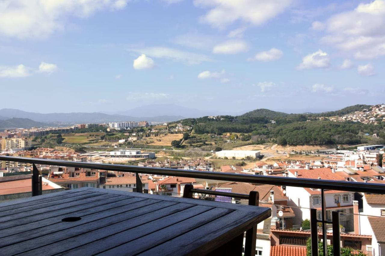 Apartamento En Blanes Con Piscina Y Parking Exterior photo