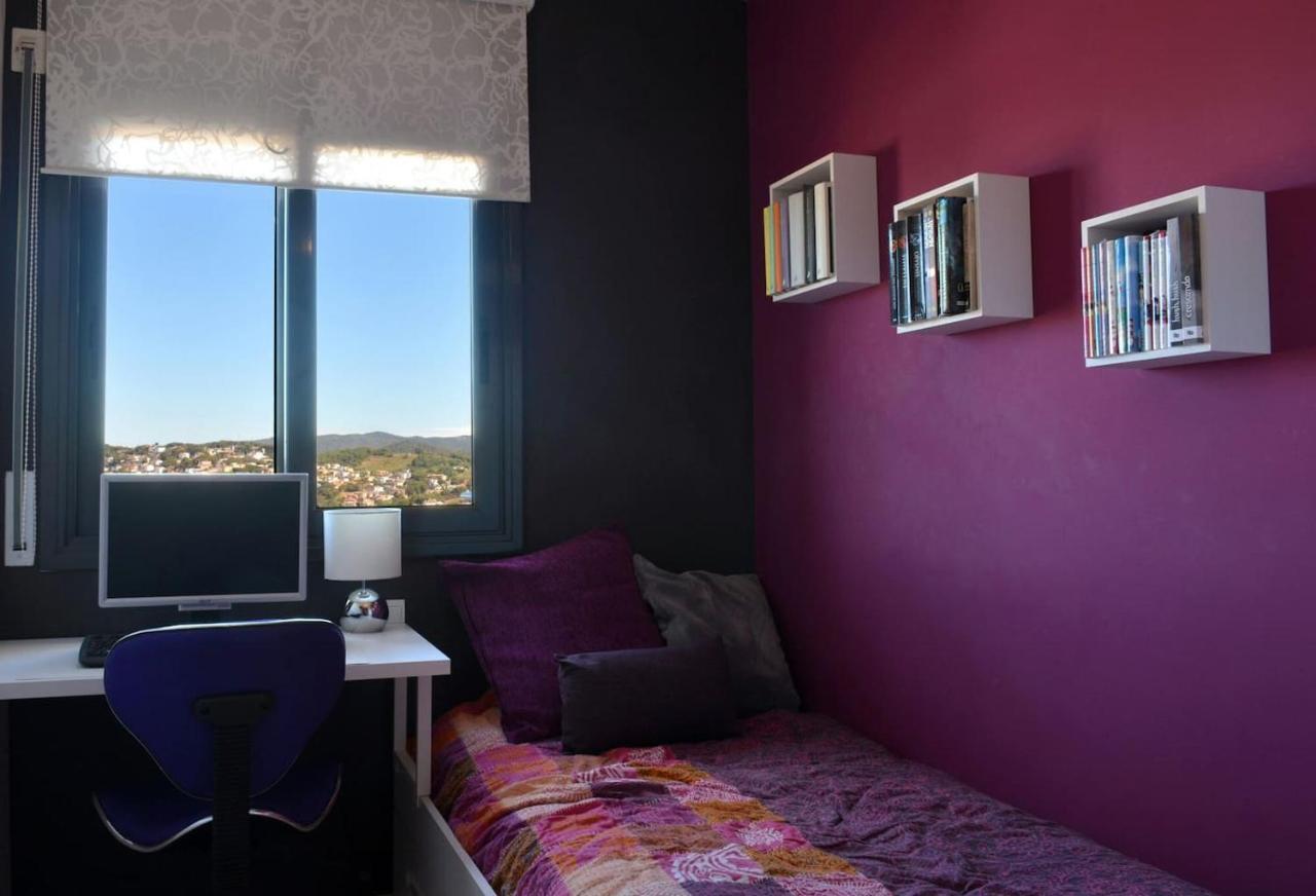 Apartamento En Blanes Con Piscina Y Parking Exterior photo