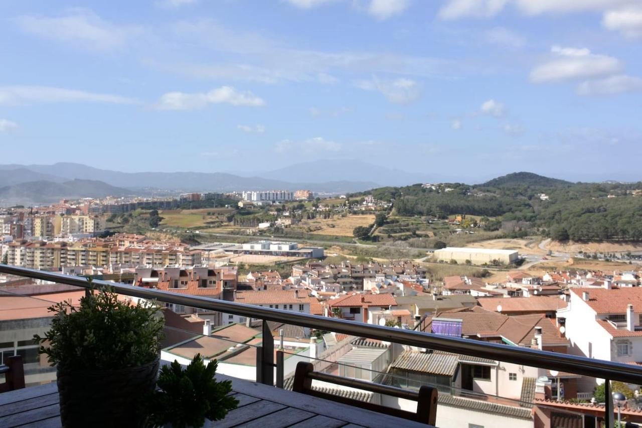 Apartamento En Blanes Con Piscina Y Parking Exterior photo