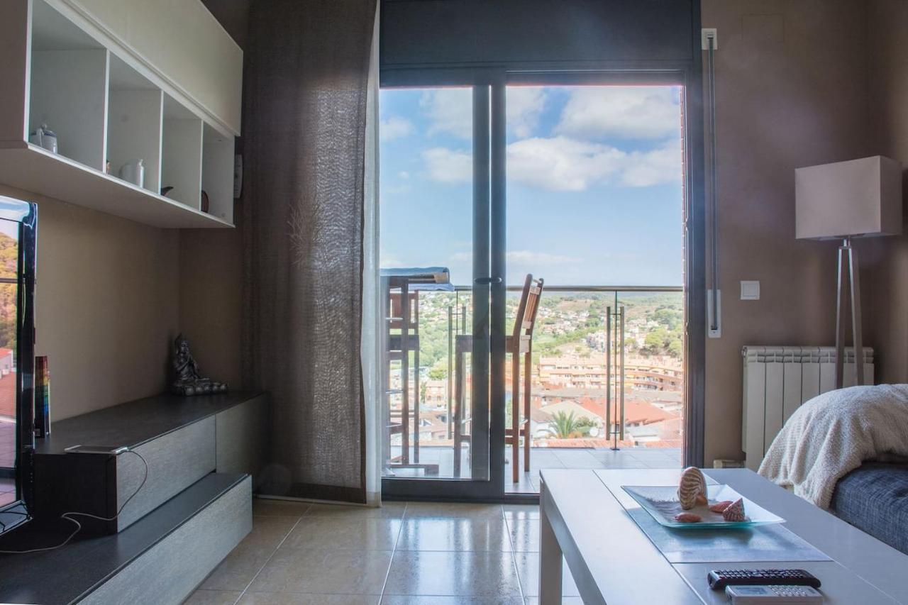 Apartamento En Blanes Con Piscina Y Parking Exterior photo